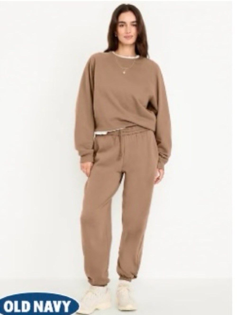 NEW Old Navy Matching Sweat Set SoComfy Crewneck Sweatshirt & Jogger Sweatpants